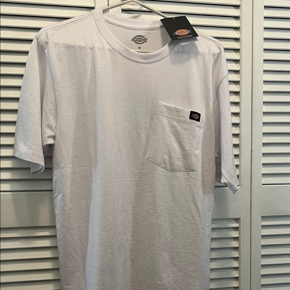 (0398) Dickies Classic Men White Short Sleeve Tee - Picture 1 of 12